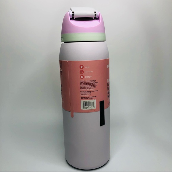 OWALA Candy Coated Pink FreeSip Stainless Steel Water Bottle 40oz NEW! - Picture 5 of 9